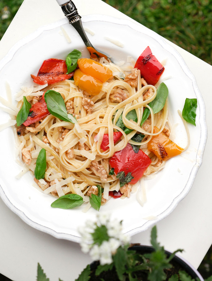  recipe for pasta with walnuts 